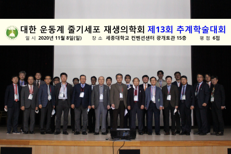 2020년 제13회 추계학술대회